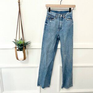 Dr. Denim Echo Wide Leg Jeans Blue Jay Size 24